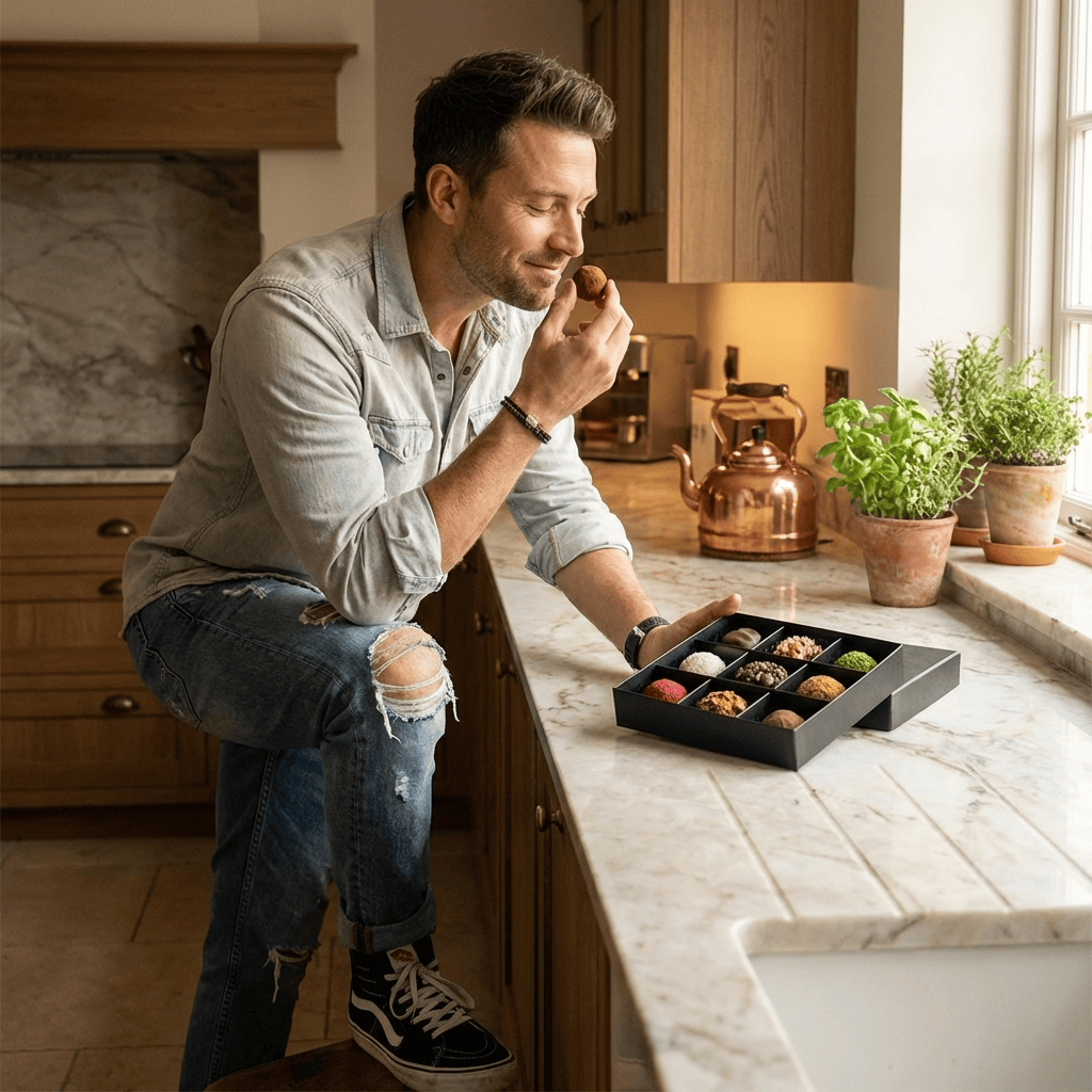 The Belgian truffle gift guide: Black temptation box