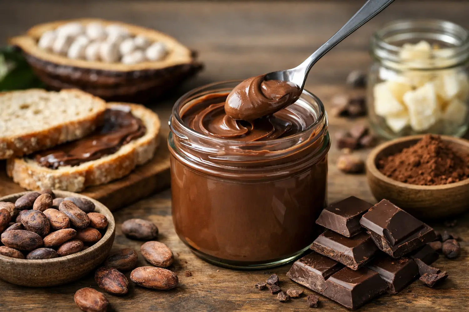 What makes artisan chocolate spread better?