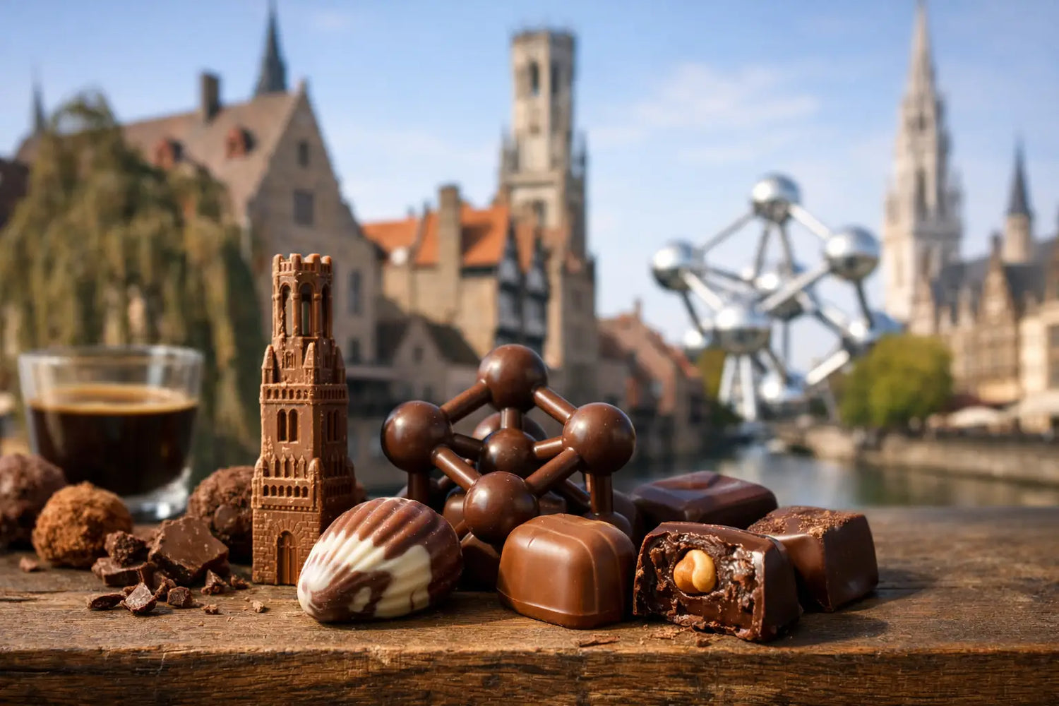 Chocolate souvenirs that taste like Belgium