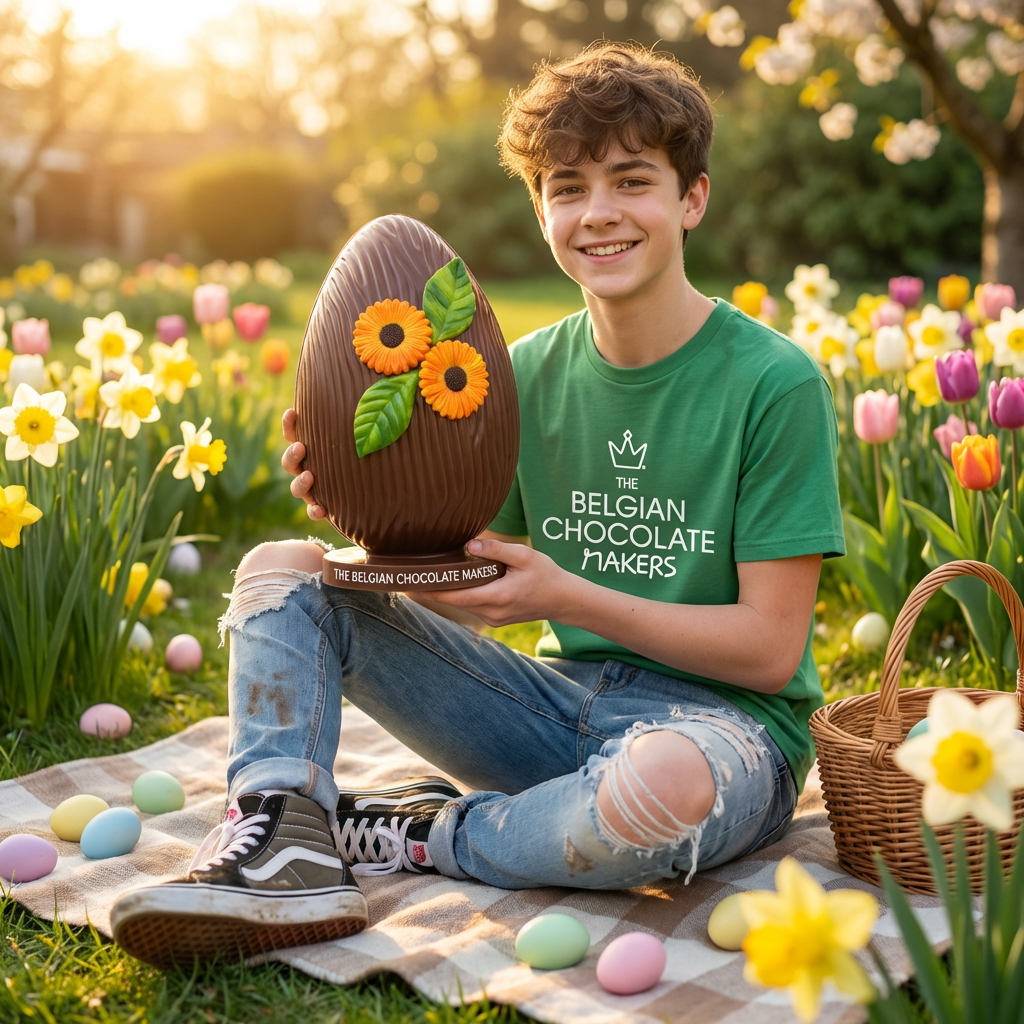 Easter chocolate eggs