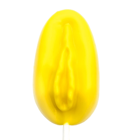 Chocolate lollipop yellow pussy - The Belgian Chocolate Makers