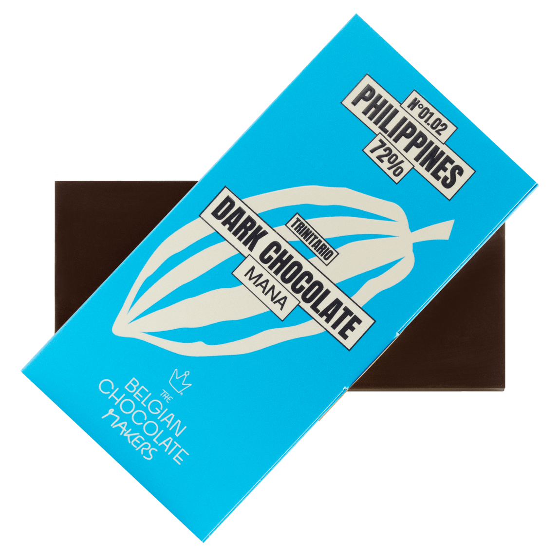Chocolate bar origin Philippines Mana 72%