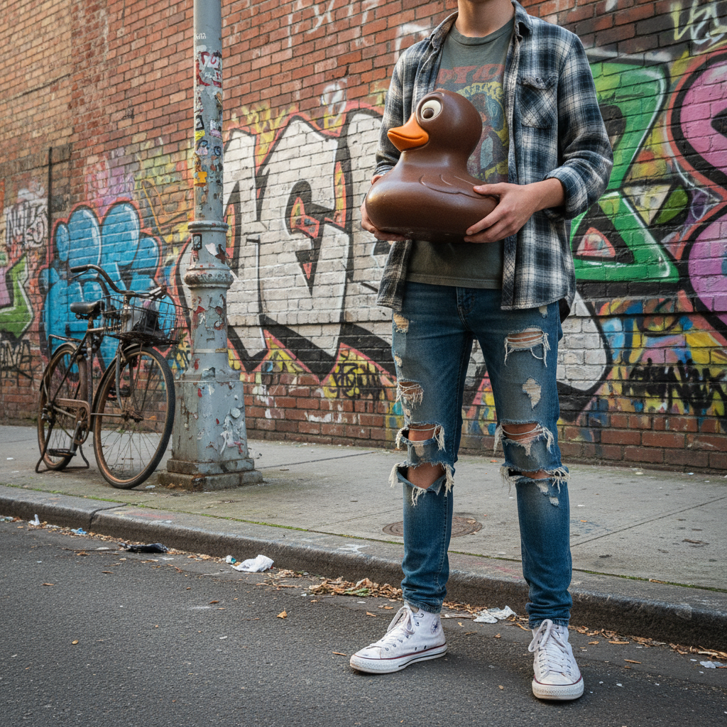 Canard XL (chocolat noir) 420 Grs