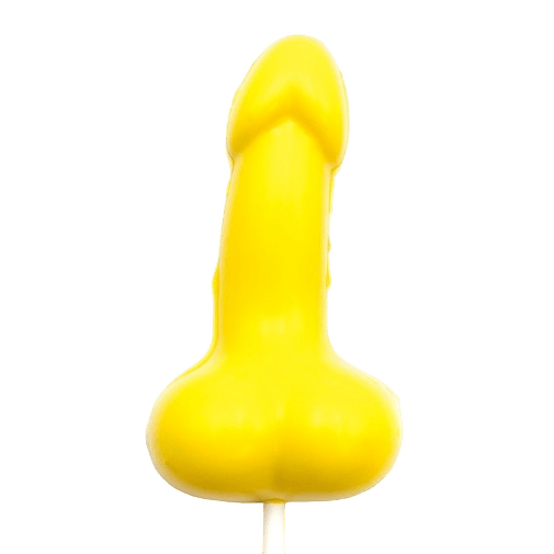 White chocolate playful yellow treat 30g - The Belgian Chocolate Makers