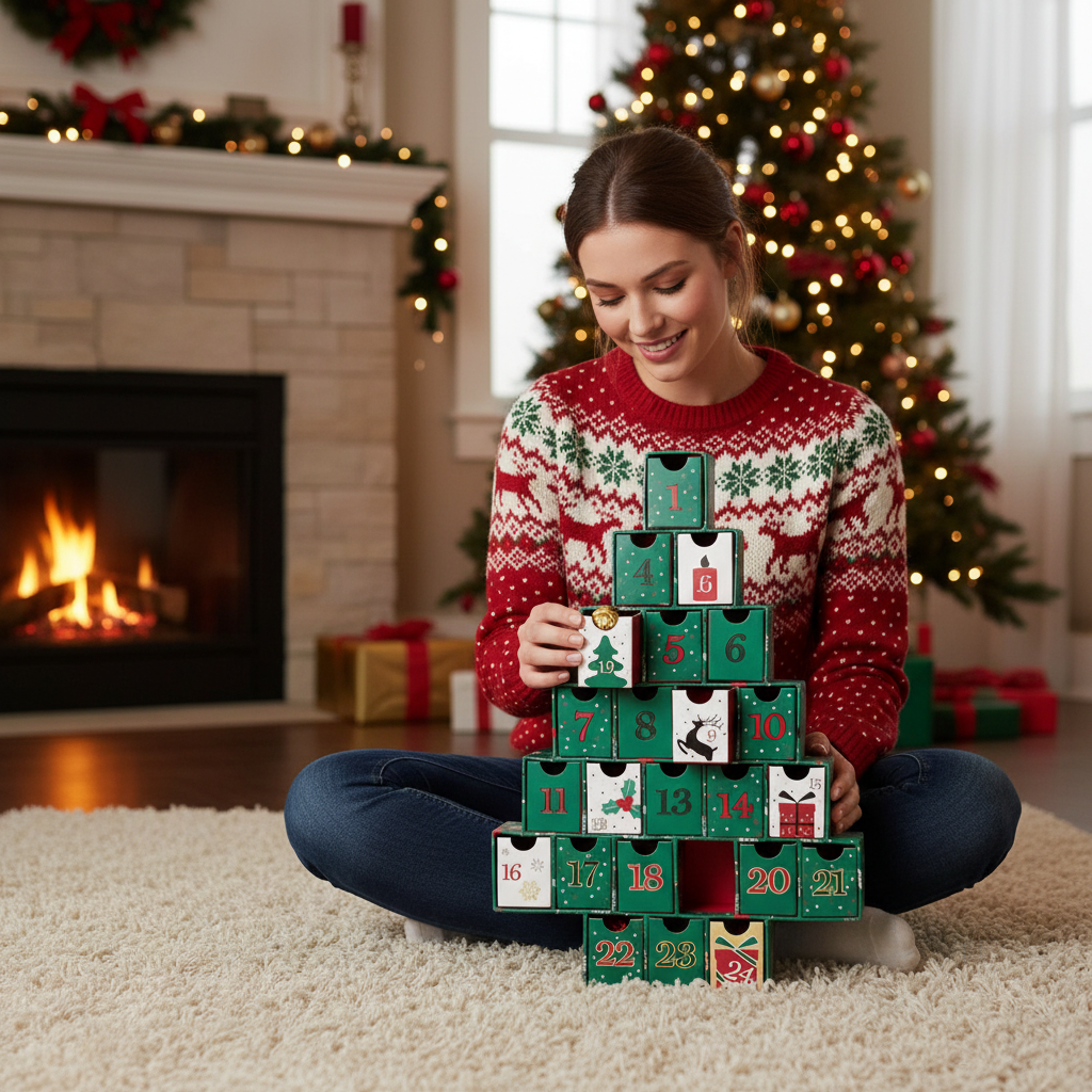 Adventskalender für den Weihnachtsbaum