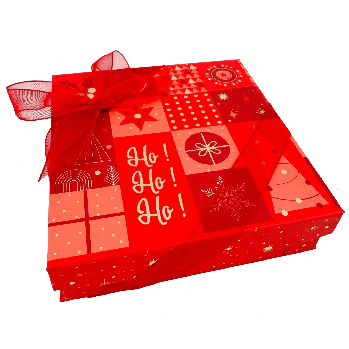 Weihnachten 9 Pralinen Schachtel ho-ho-ho 135g