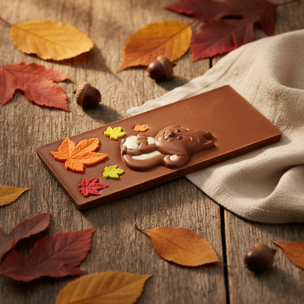 Milk chocolate squirrel bar 125g
