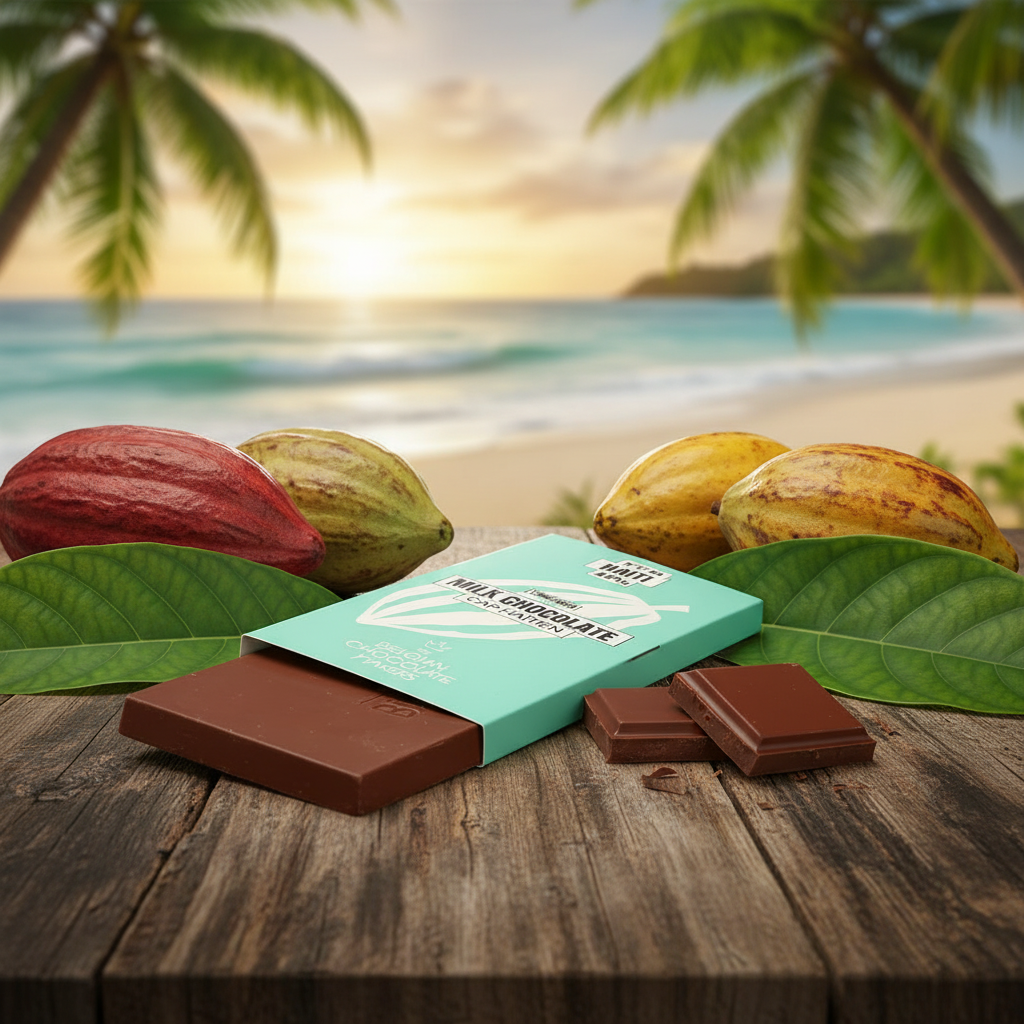 Chocolate bar origin Haïti Cap Haïtien 44%