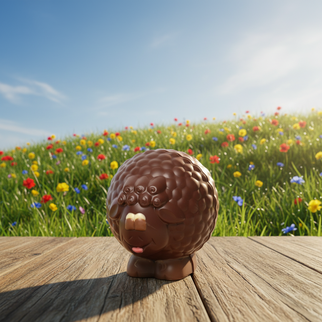 Pecorelle di cioccolato fondente 130g