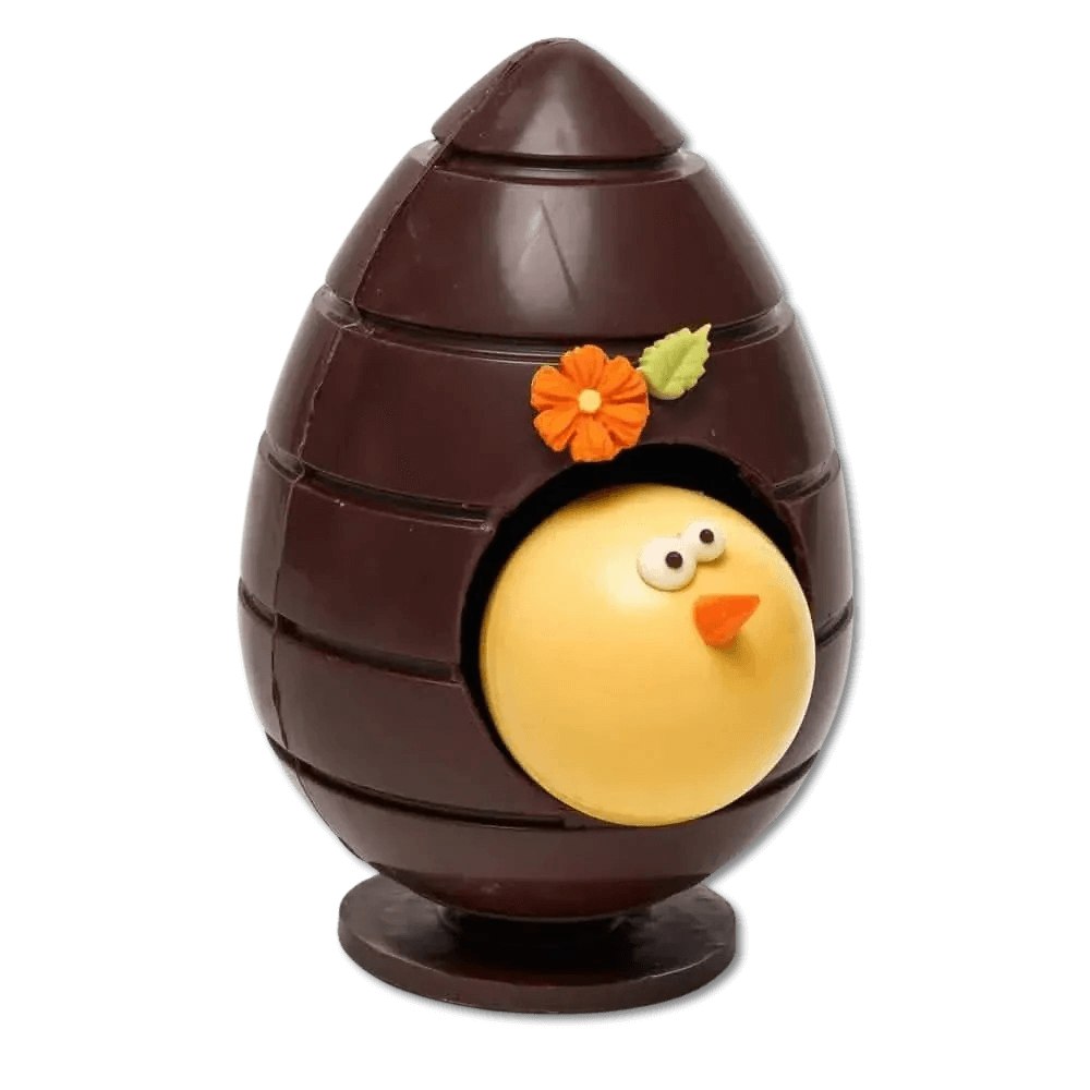 Bird dark chocolate Easter egg 500g 5407008478100 The Belgian Chocolate Makers