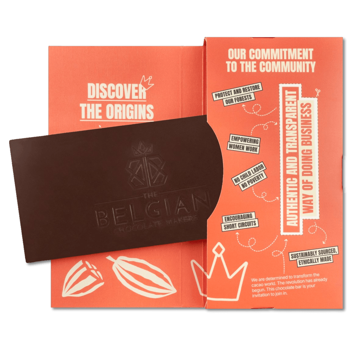 Chocolate bar origin Colombia Espina de Alicante 72% 5407008477646 The Belgian Chocolate Makers