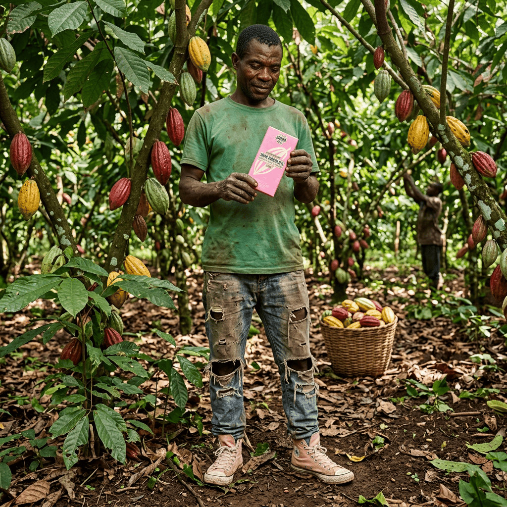 Chocolate bar origin Congo North-Kivu Virunga 70% 5407008470234 The Belgian Chocolate Makers
