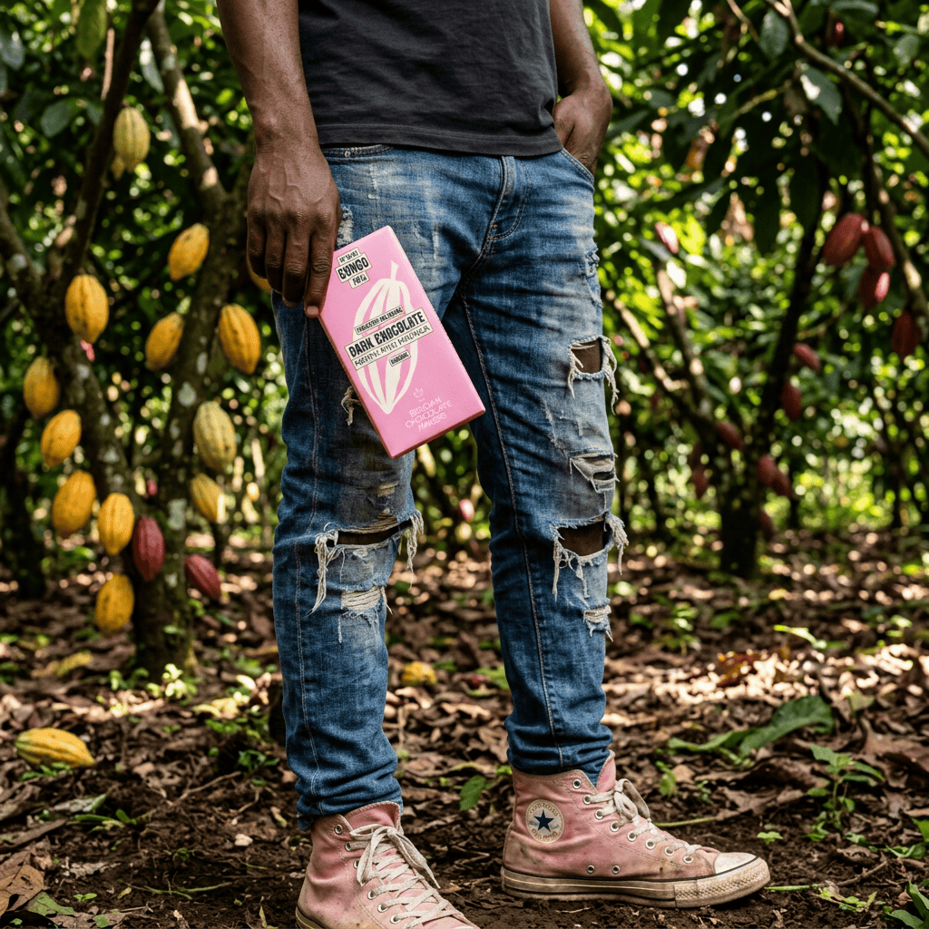 Chocolate bar origin Congo North-Kivu Virunga 70% 5407008470234 The Belgian Chocolate Makers