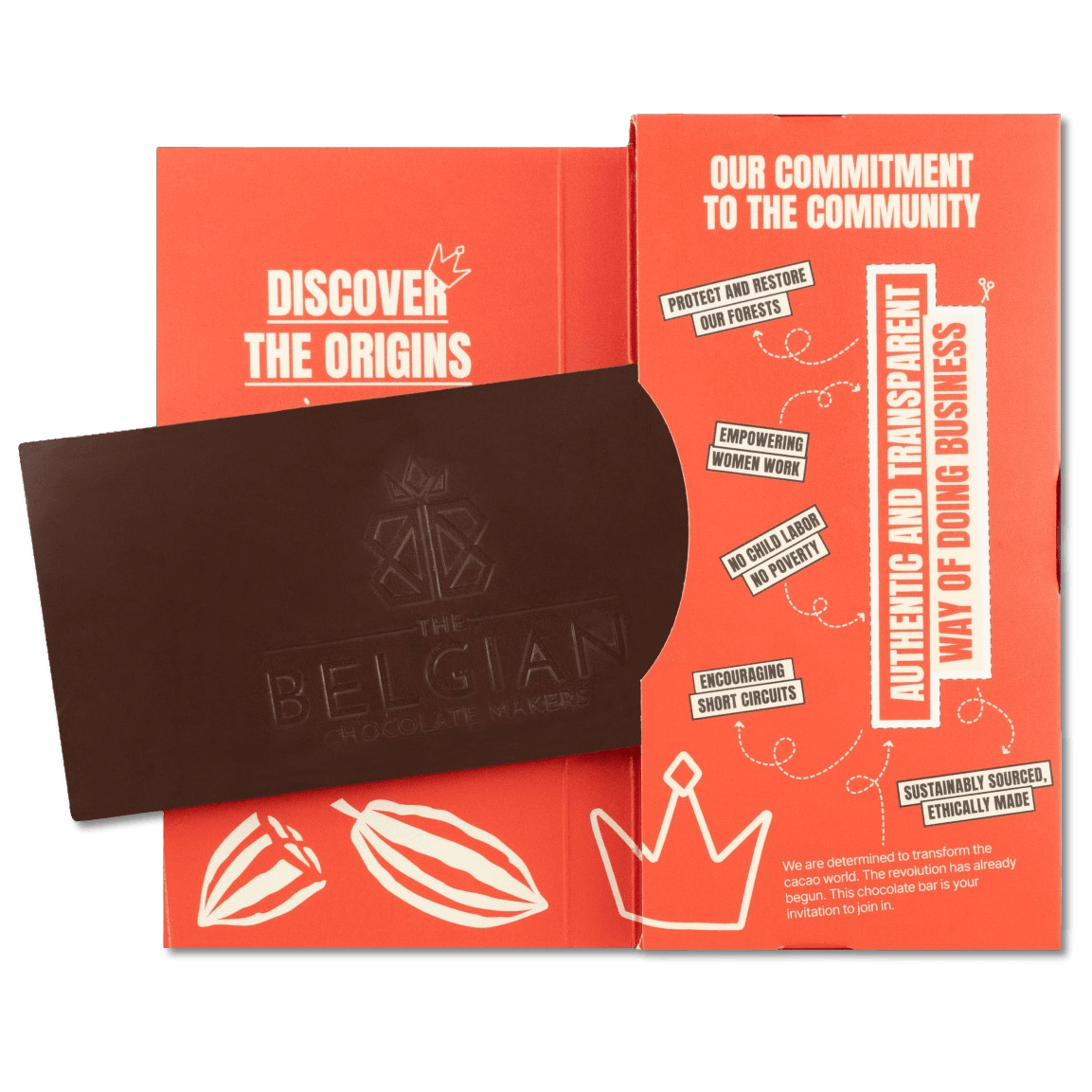 Chocolate bar origin Guatemala Finca Paso Cocodrilo 75% 5407008476168 The Belgian Chocolate Makers