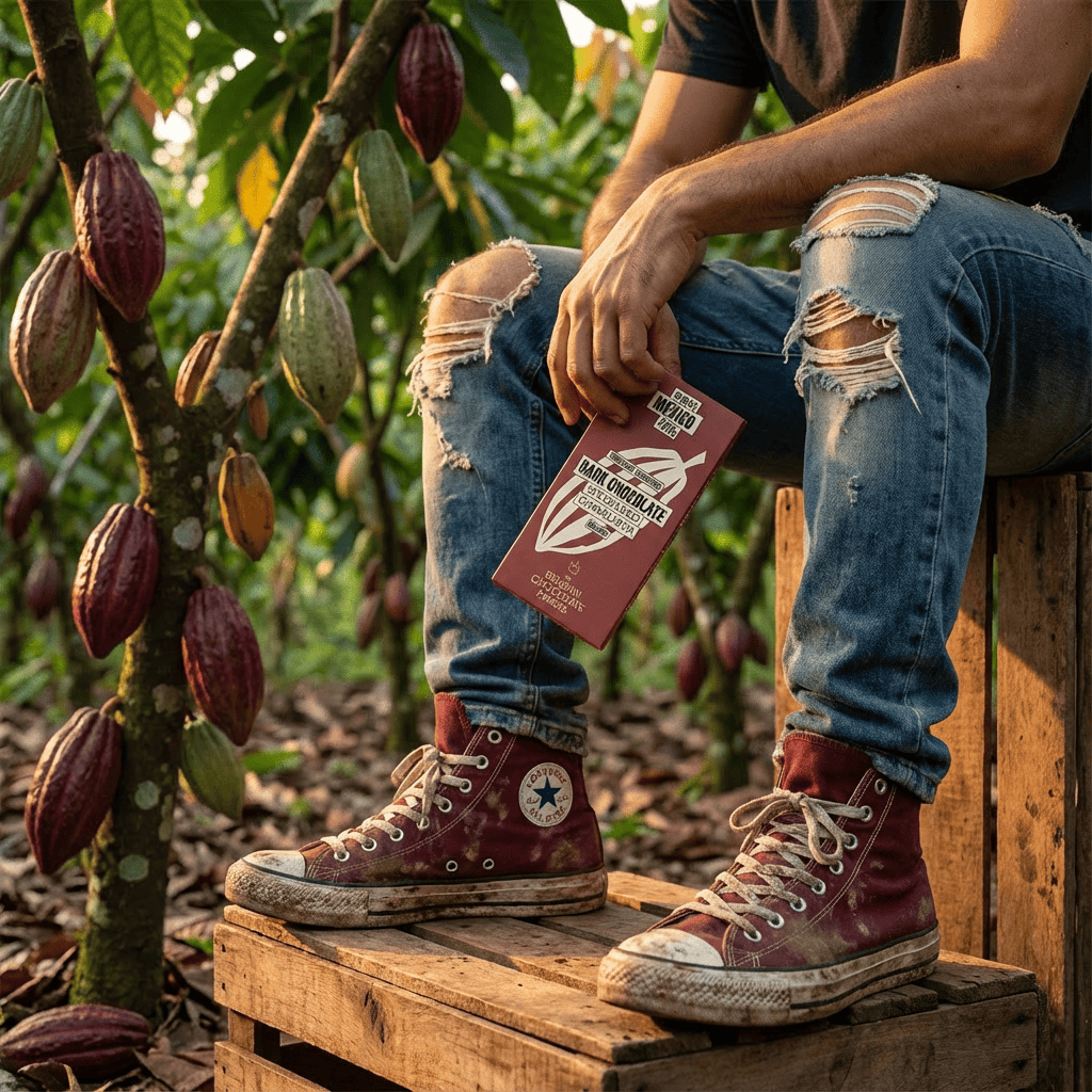 Chocolate bar origin Mexico Soconusco Chamulapita 75% 5407008475994 The Belgian Chocolate Makers