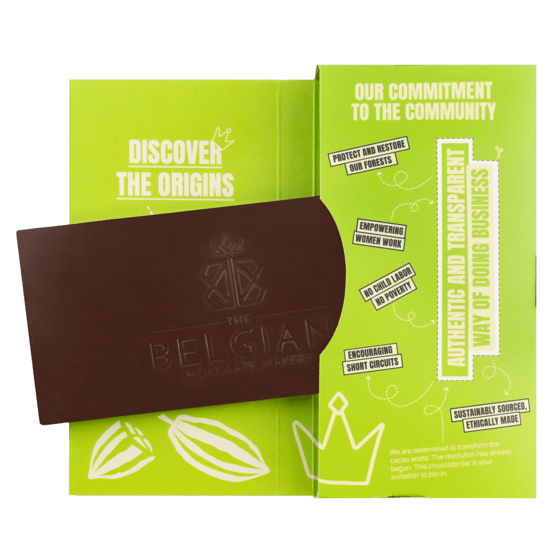 Chocolate bar origin Peru Piura Noradino 75% 5407008479374 The Belgian Chocolate Makers