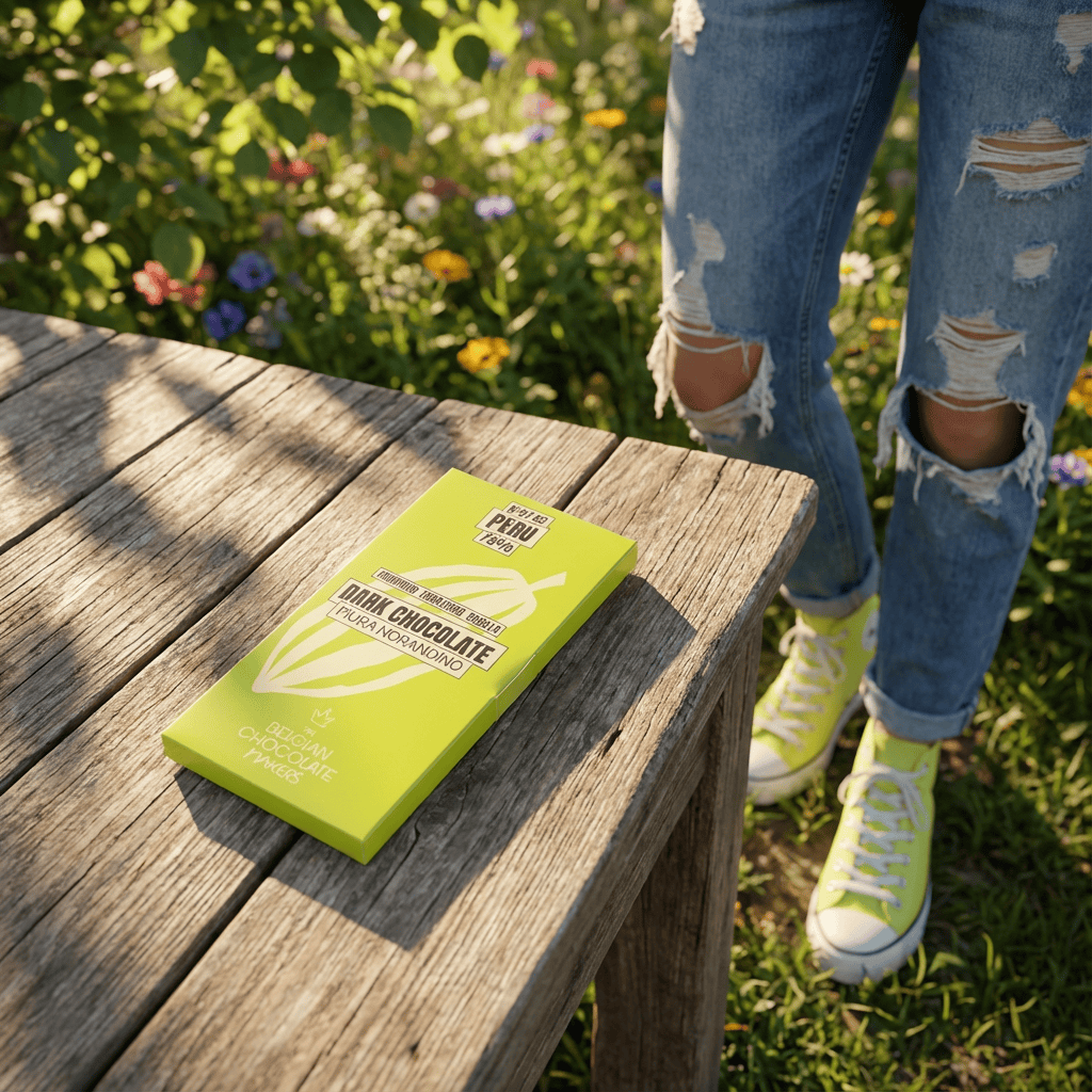 Chocolate bar origin Peru Piura Noradino 75% 5407008479374 The Belgian Chocolate Makers