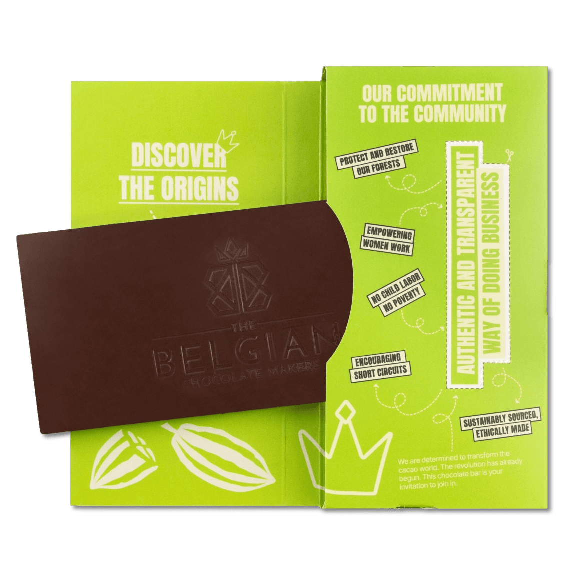 Chocolate bar origin Peru Piura Noradino 75% 5407008479374 The Belgian Chocolate Makers