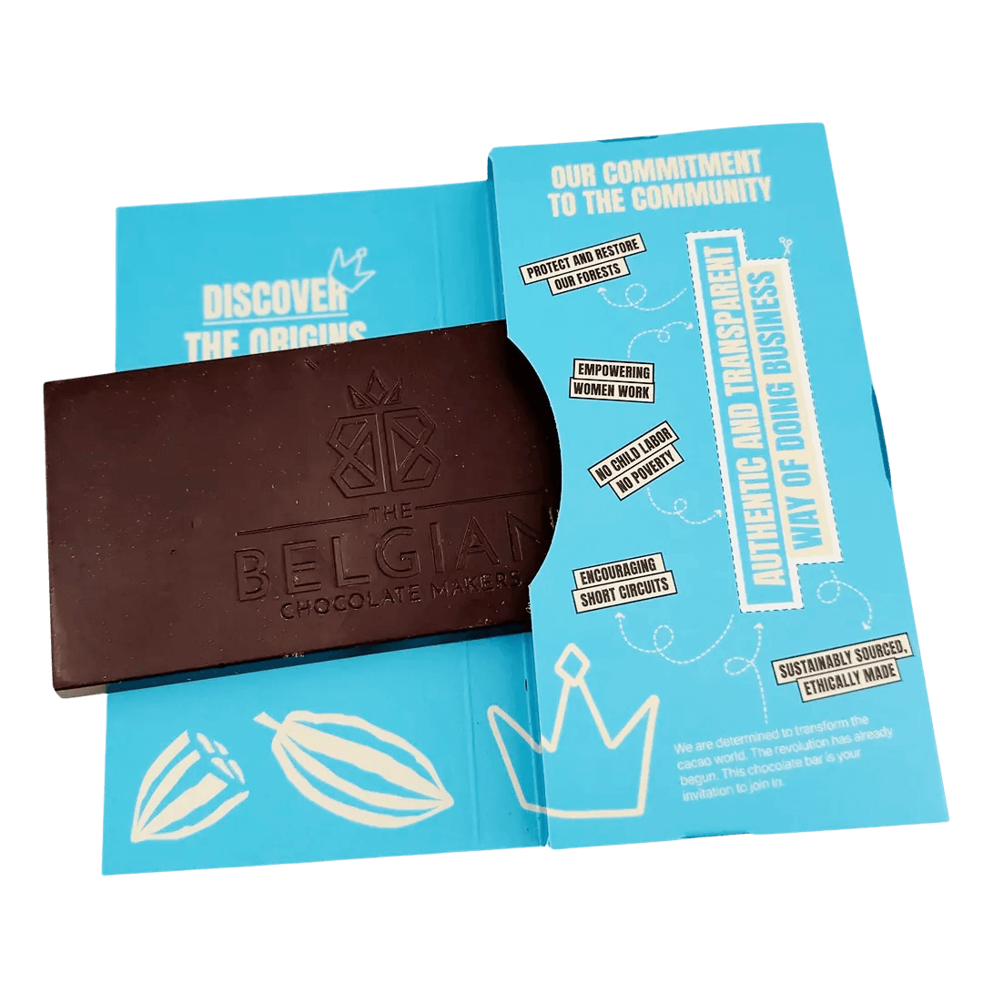 Chocolate bar origin Philippines Luna 70% 5407008476243 The Belgian Chocolate Makers