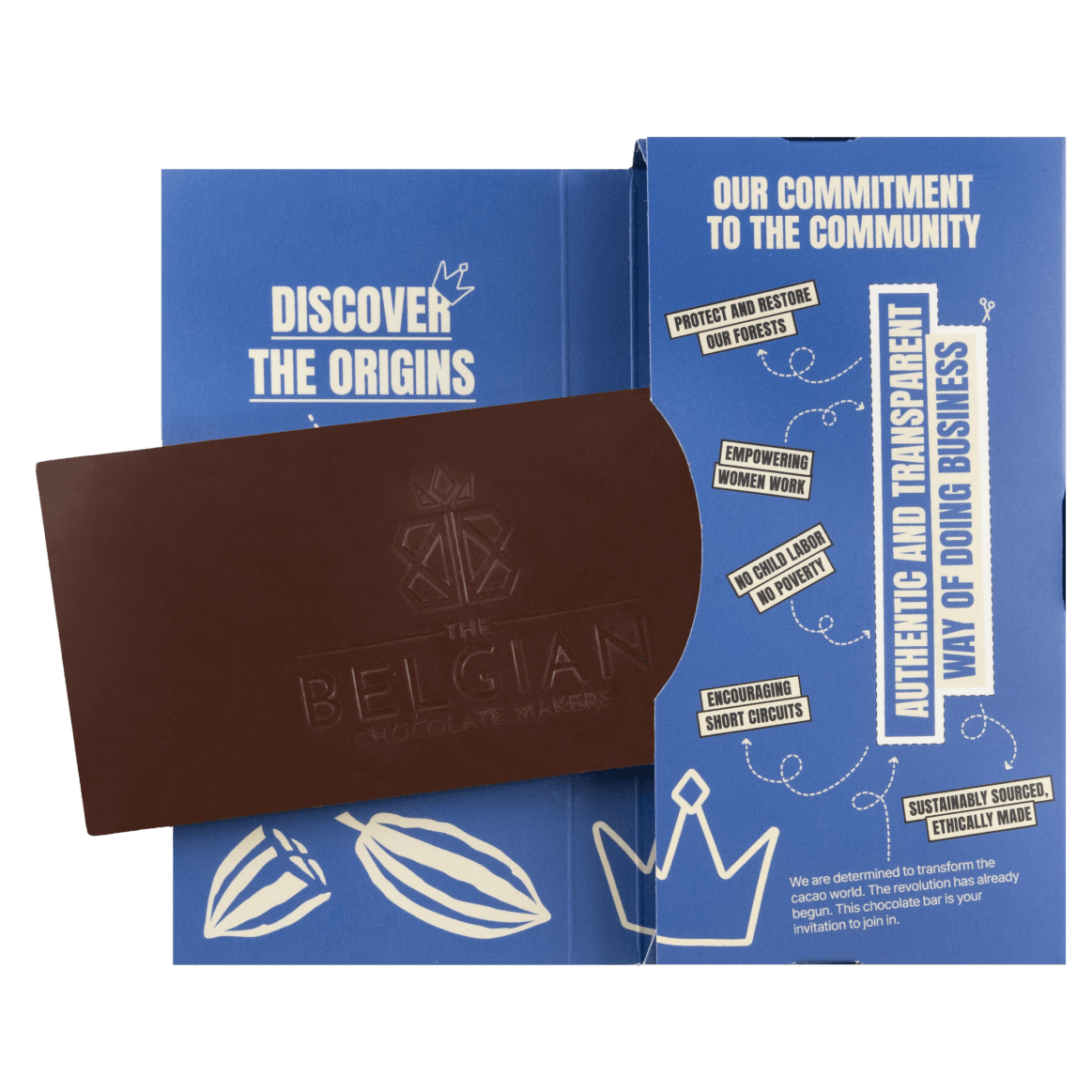 Chocolate bar single origin Nicaragua O'Tuma Waslala Ingemann 72% 5407008479336 The Belgian Chocolate Makers