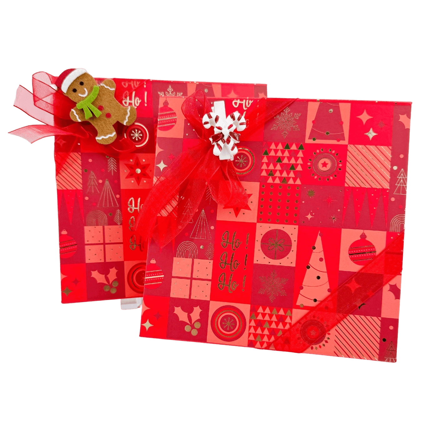 Christmas 16 pralines box ho-ho-ho 240g 5407008479435 The Belgian Chocolate Makers