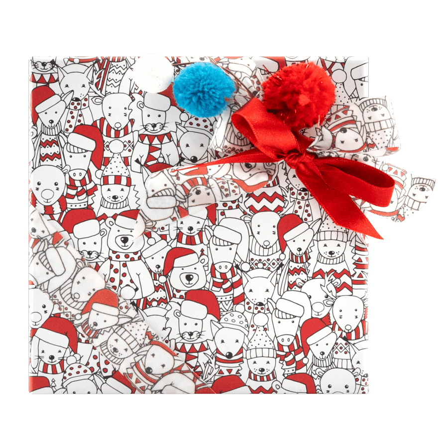 Christmas box 16 pralines 240g 5407008477936 The Belgian Chocolate Makers