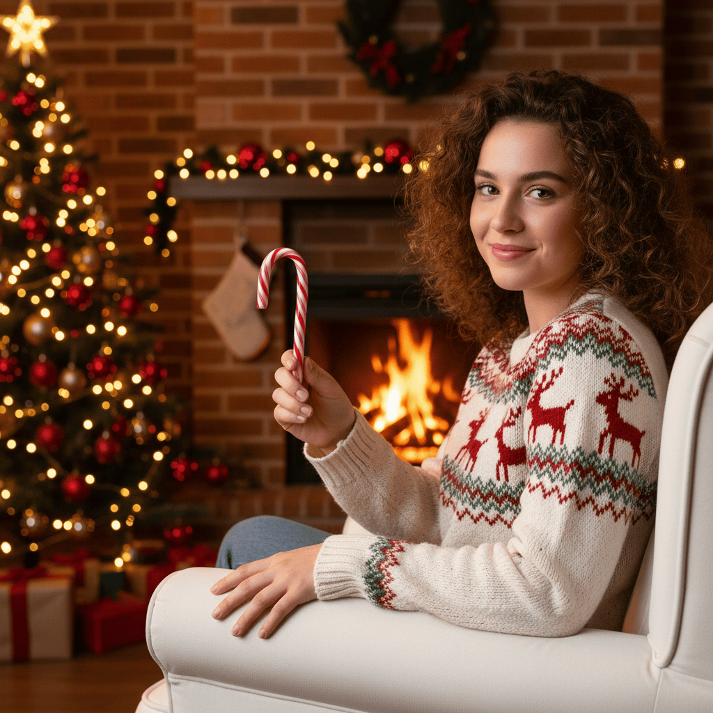 Christmas candy cane 14g 4029811459551 The Belgian Chocolate Makers