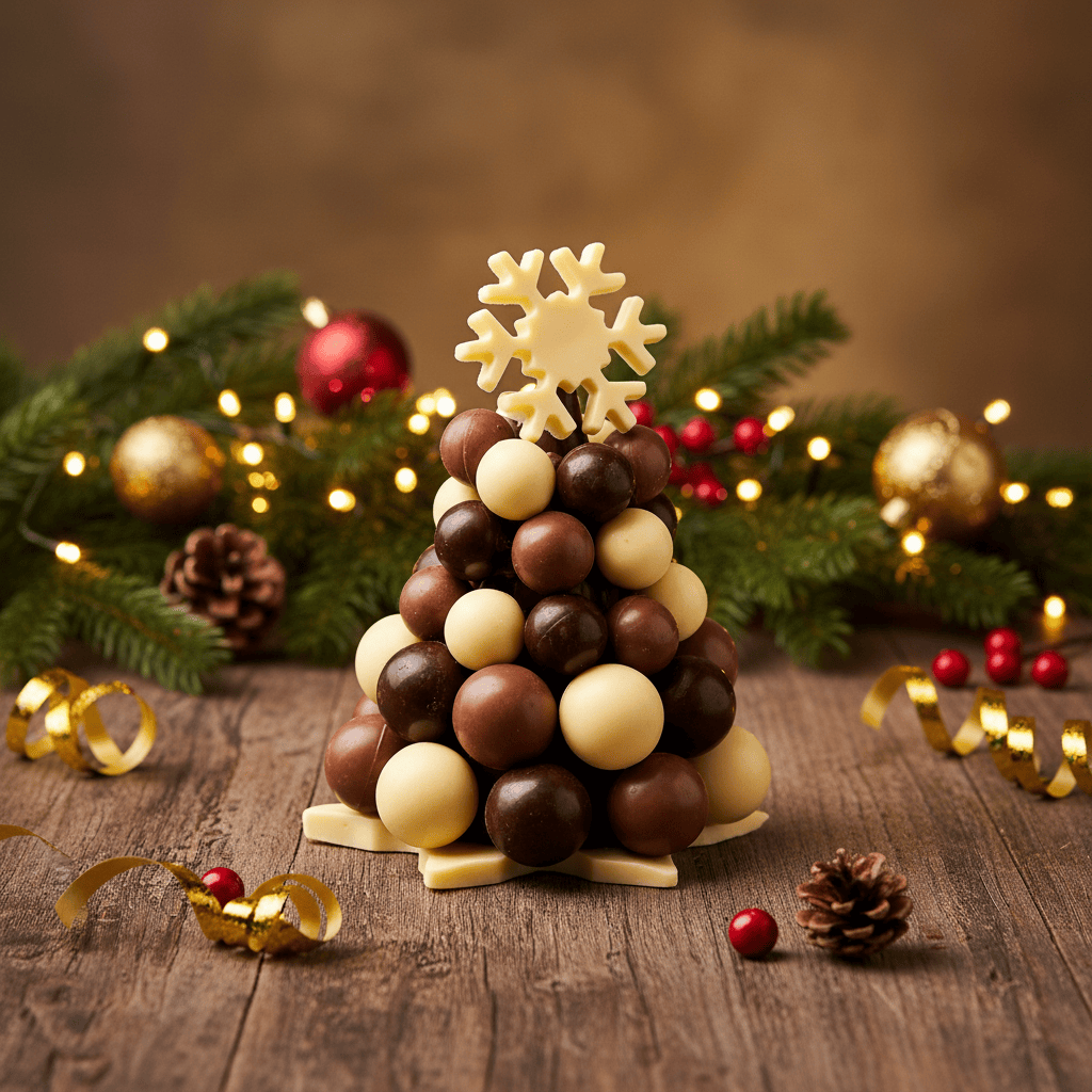 Christmas tree 300g 5407008474904 The Belgian Chocolate Makers