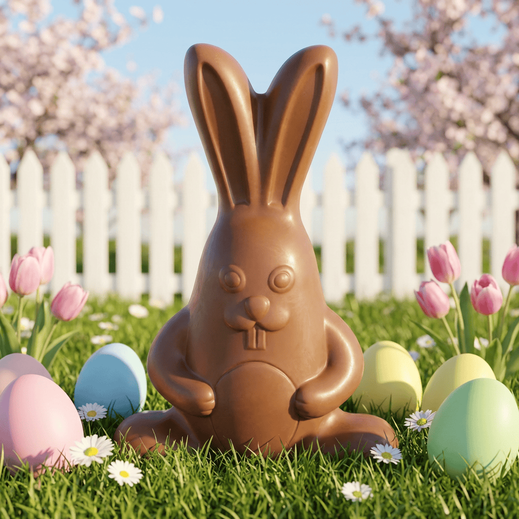 Cool milk chocolate bunny 30g 5407008471897 The Belgian Chocolate Makers