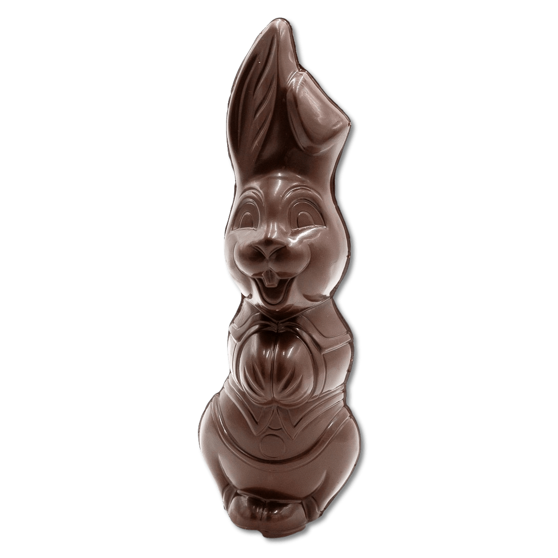 Dark chocolate Easter bunny 400g 5407008472016 The Belgian Chocolate Makers
