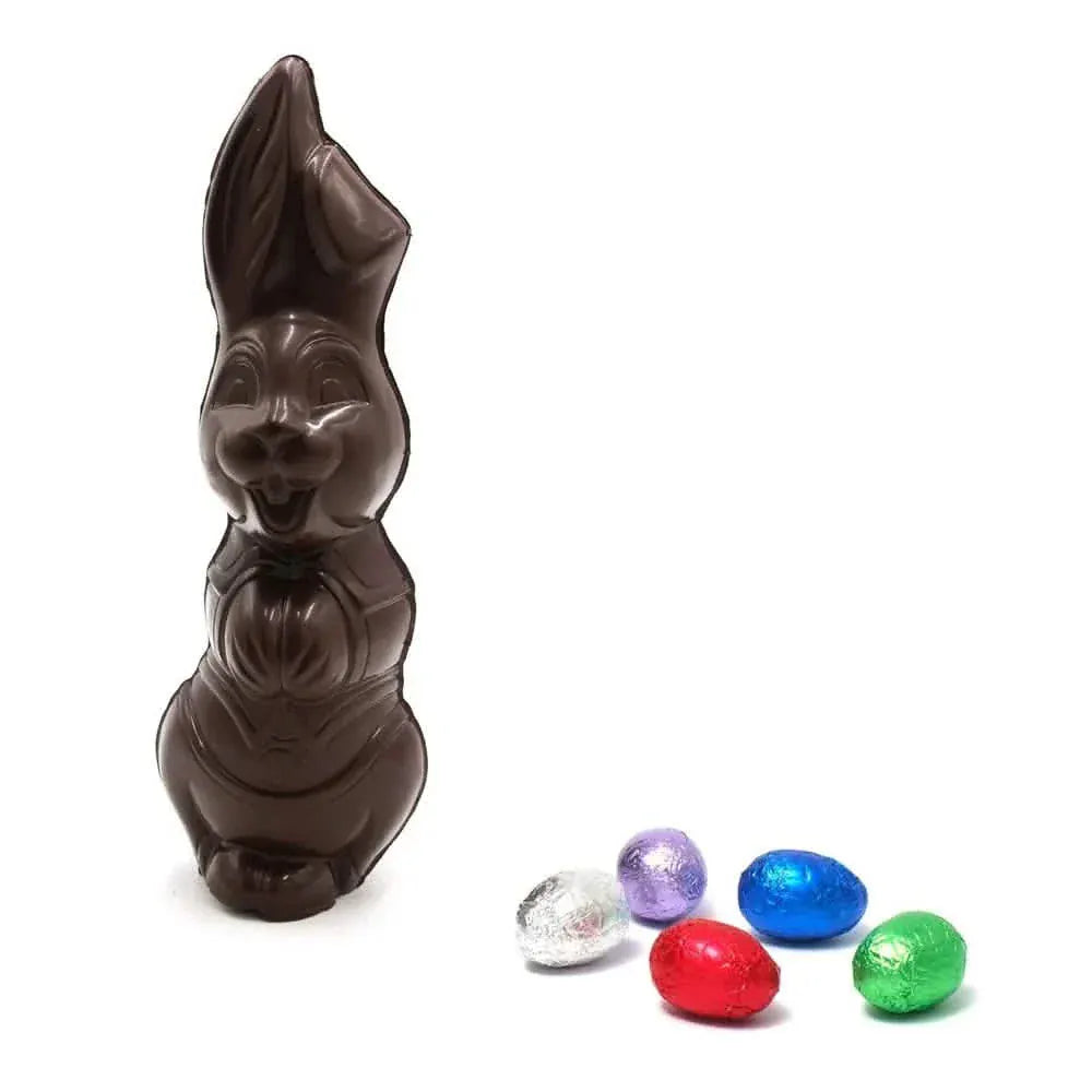 Dark chocolate easter bunny XL 5407008472016 The Belgian Chocolate Makers