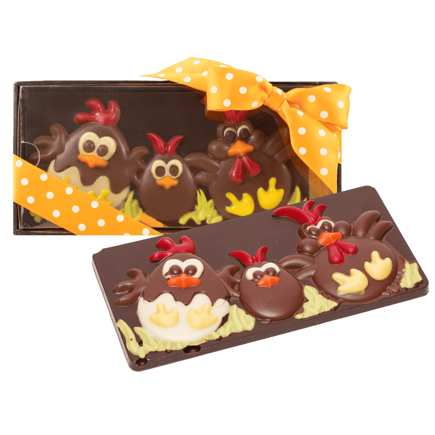 Dark chocolate Easter eggs bar 105g 5407008478087 The Belgian Chocolate Makers