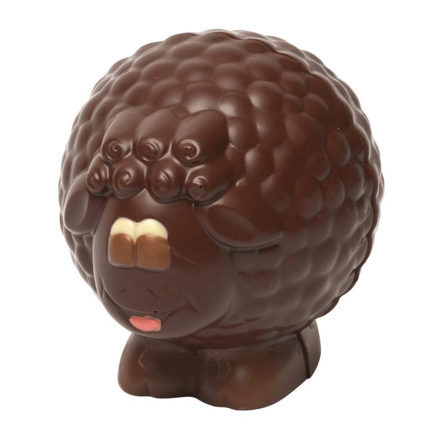 Dark chocolate sheep 130g 5407008476526 The Belgian Chocolate Makers