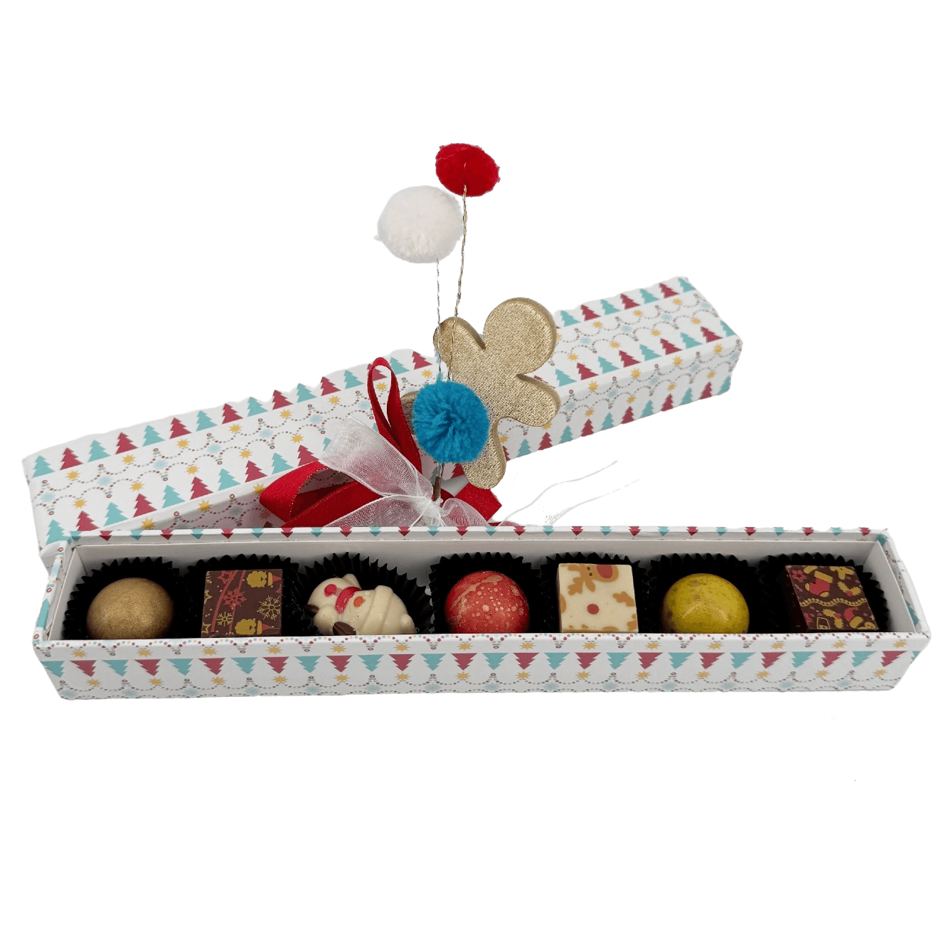 Christmas box my bear friend 7 pralines 105g