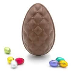 Elegant Easter egg with 5 eggs inside (milk) 320 Grs 5407008471705 The Belgian Chocolate Makers