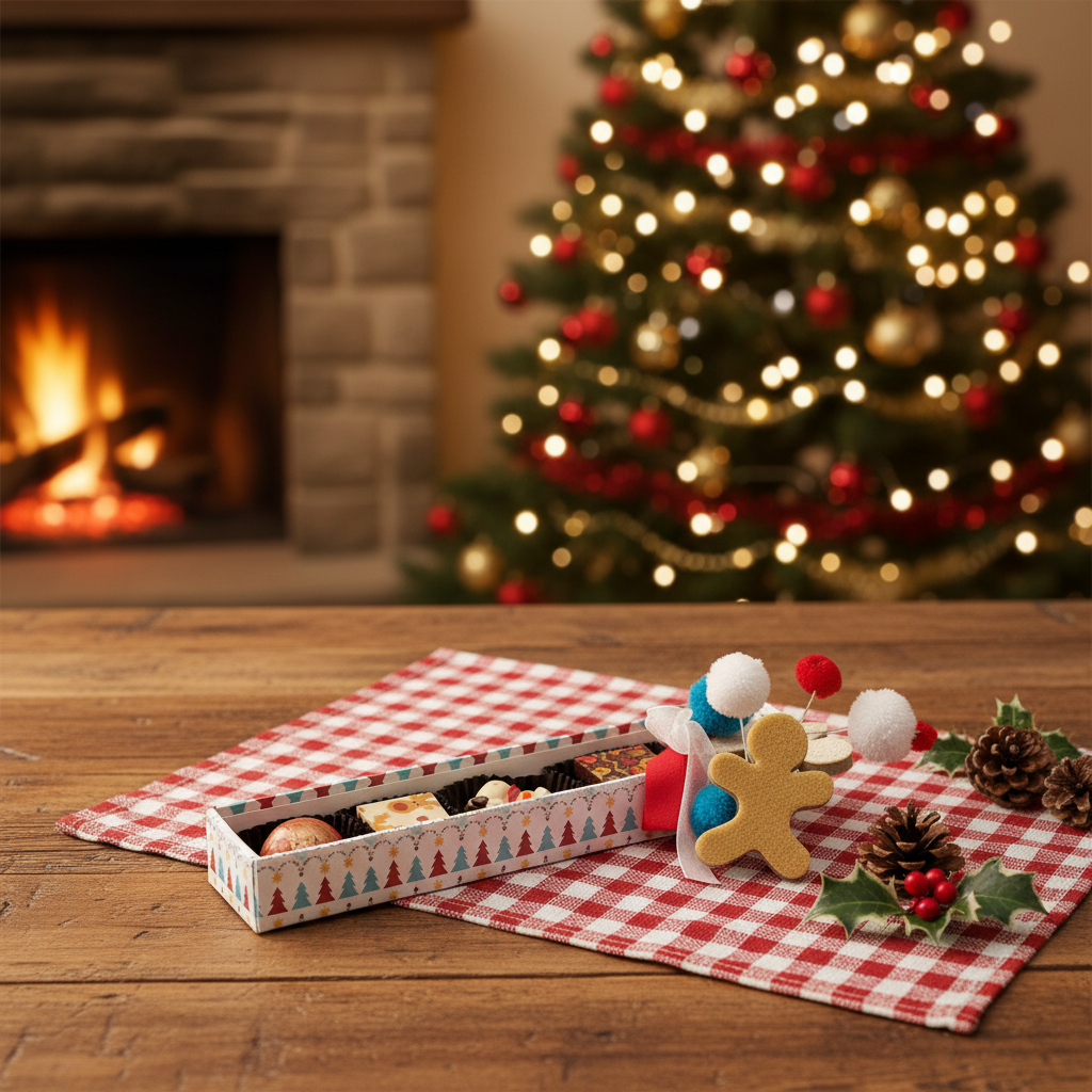 Christmas box my bear friend 5 pralines 75g