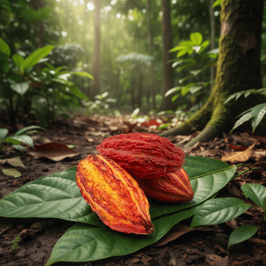 Fresh cacao pod 5407008479121 The Belgian Chocolate Makers