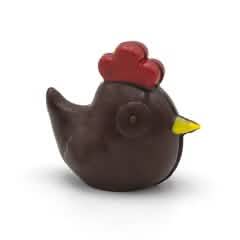 Little hen (dark) 50 Grs 5407008472160. The Belgian Chocolate Makers