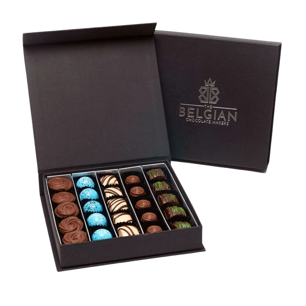 Luxury box of 25 chocolate pralines 5407008474621 The Belgian Chocolate Makers
