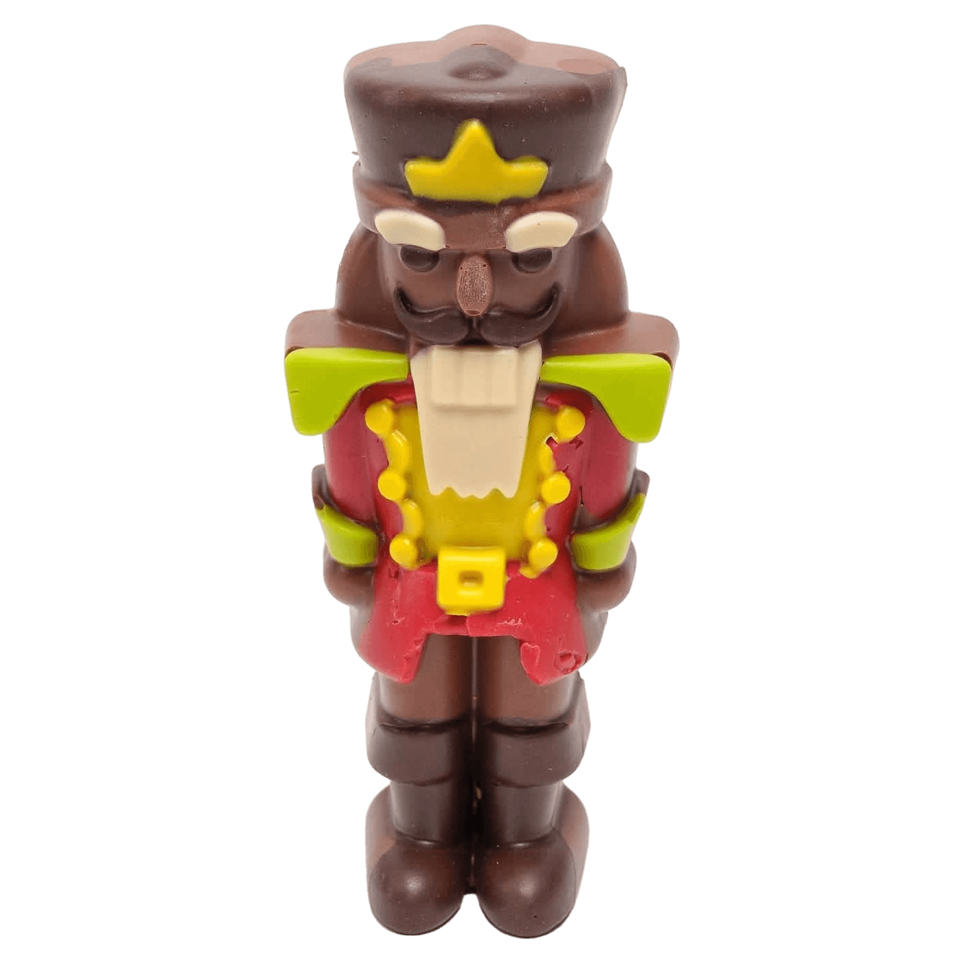 Milk chocolate Christmas nutcracker soldier 130g The Belgian Chocolate Makers