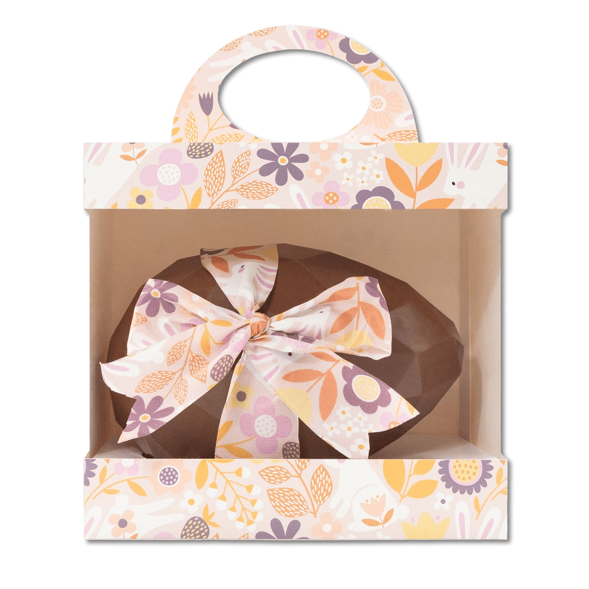 Milk chocolate diamond Easter egg with small eggs inside 300g 5407008475536 The Belgian Chocolate Makers