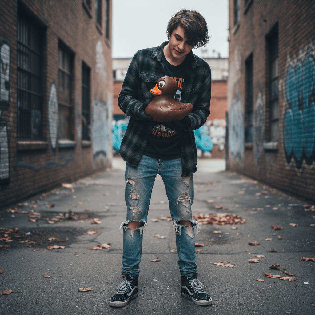 Milk chocolate duck 420g 5407008475185 The Belgian Chocolate Makers