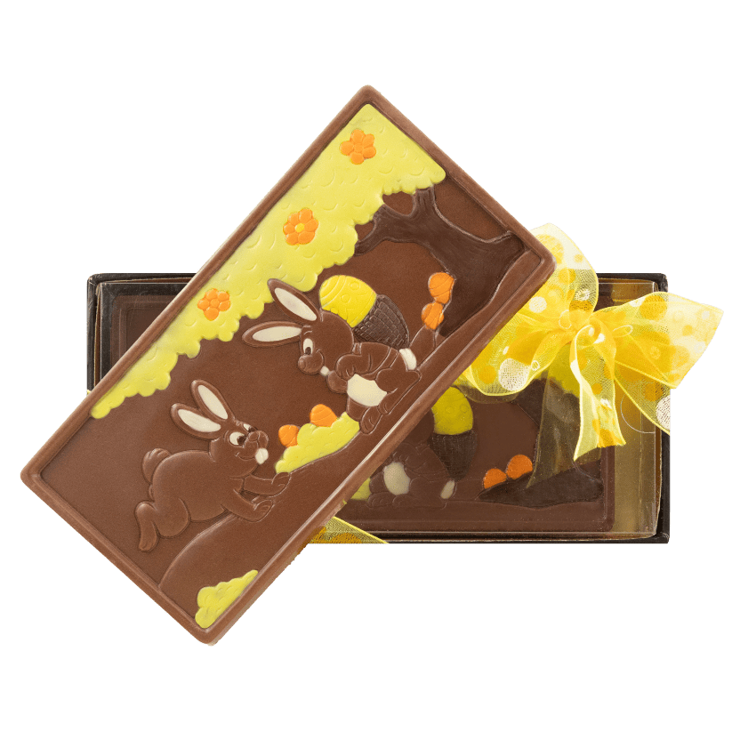 Milk chocolate Easter bar 120g 5407008477448 The Belgian Chocolate Makers