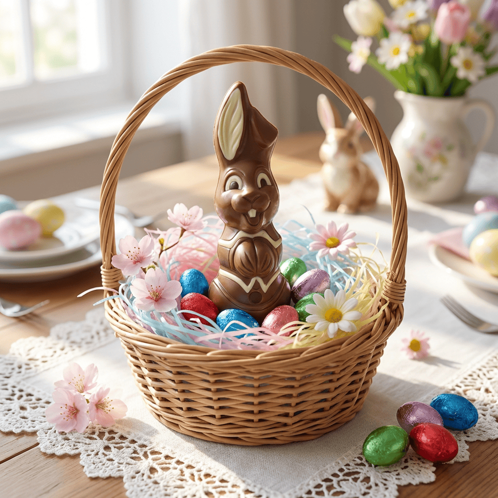 Milk chocolate Easter bunny 400g 5407008472047 The Belgian Chocolate Makers