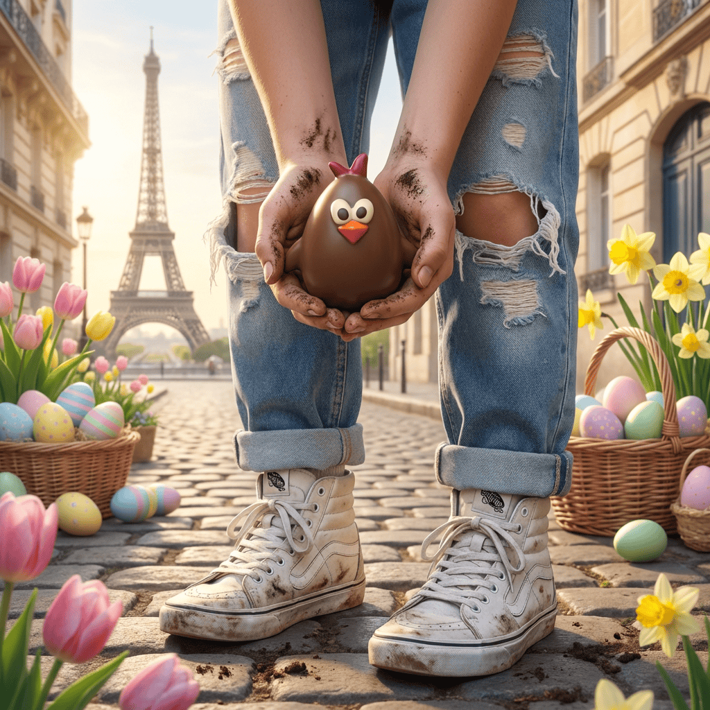 Milk chocolate Easter chick 70g 5407008475260 The Belgian Chocolate Makers