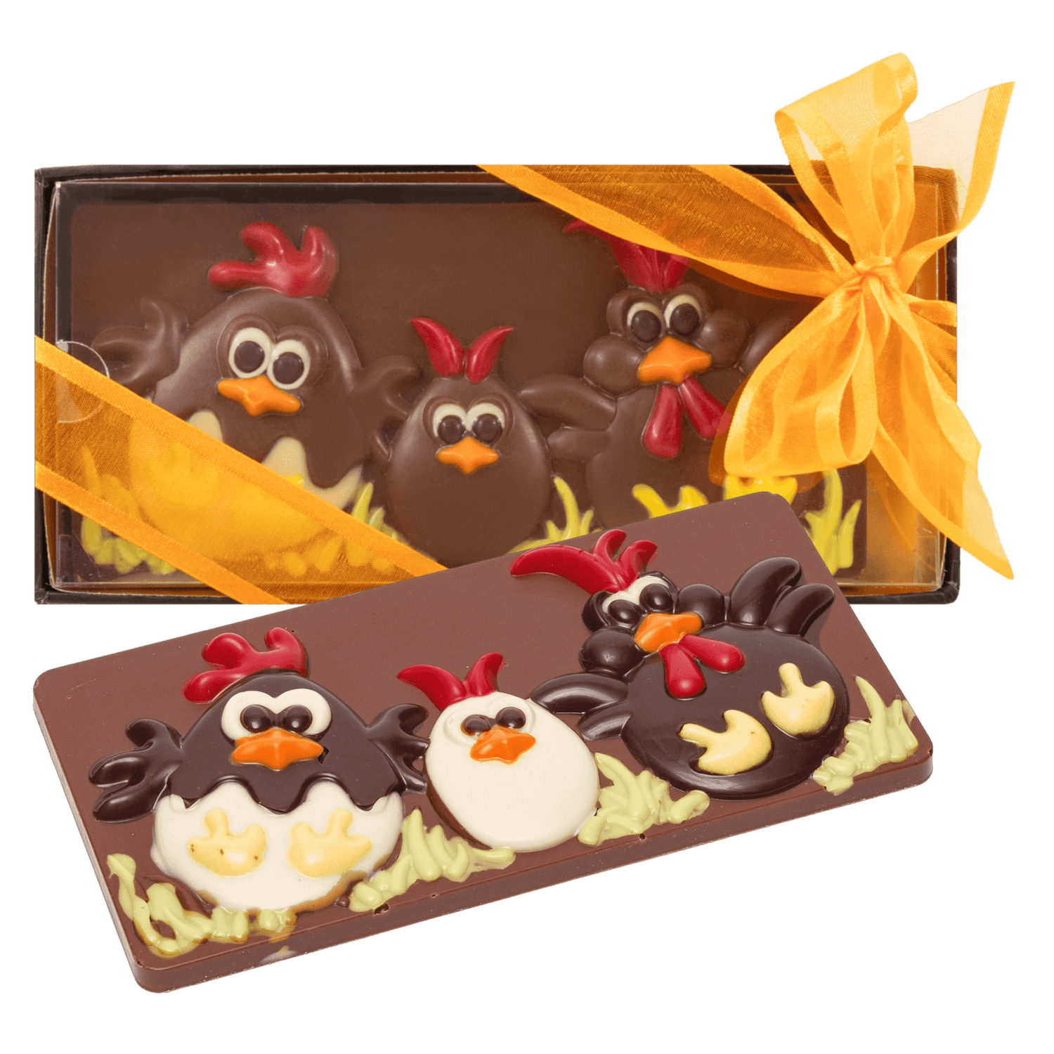 Milk chocolate Easter eggs bar 105g 5407008478070 The Belgian Chocolate Makers