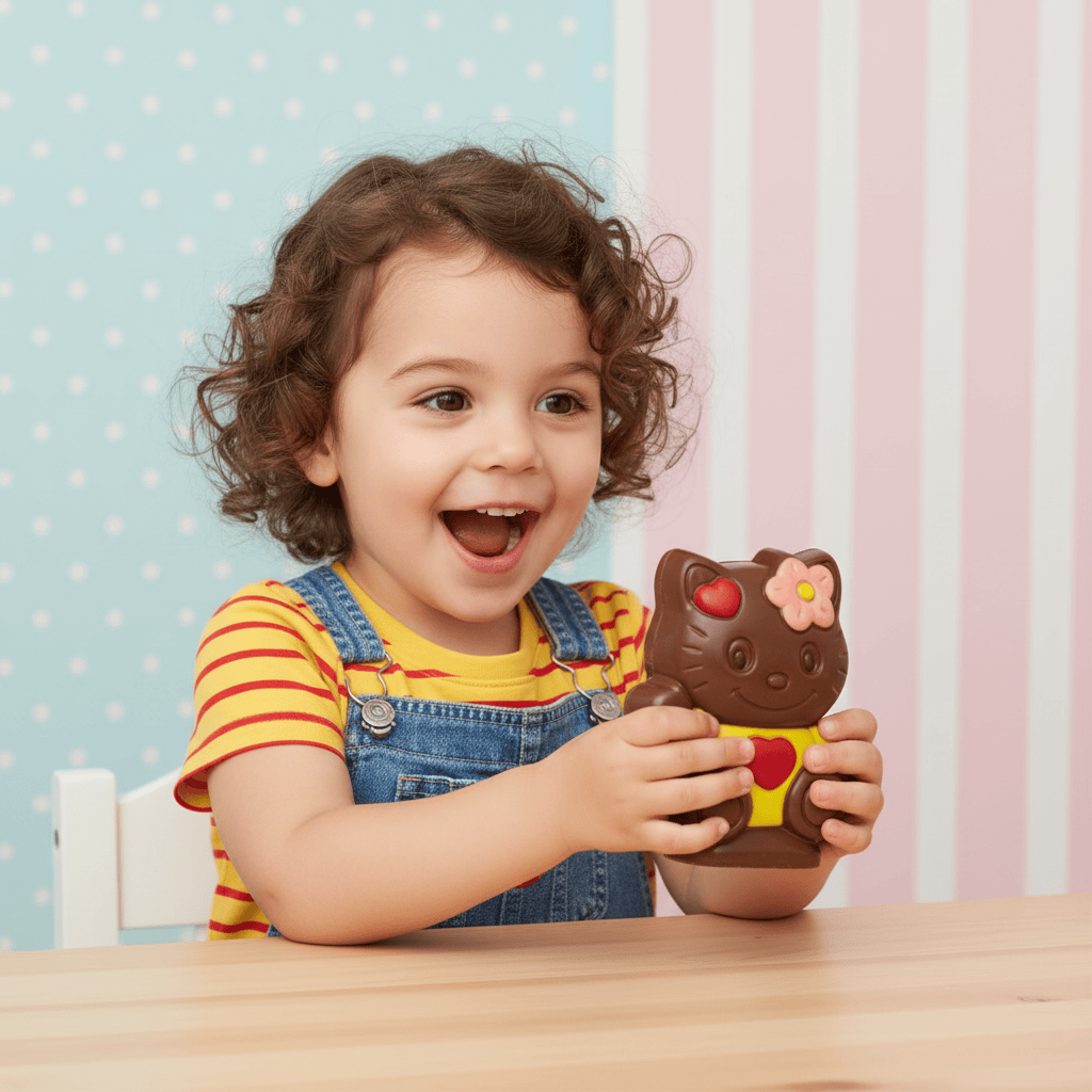 Milk chocolate Kitty 220g 5407008475291 The Belgian Chocolate Makers