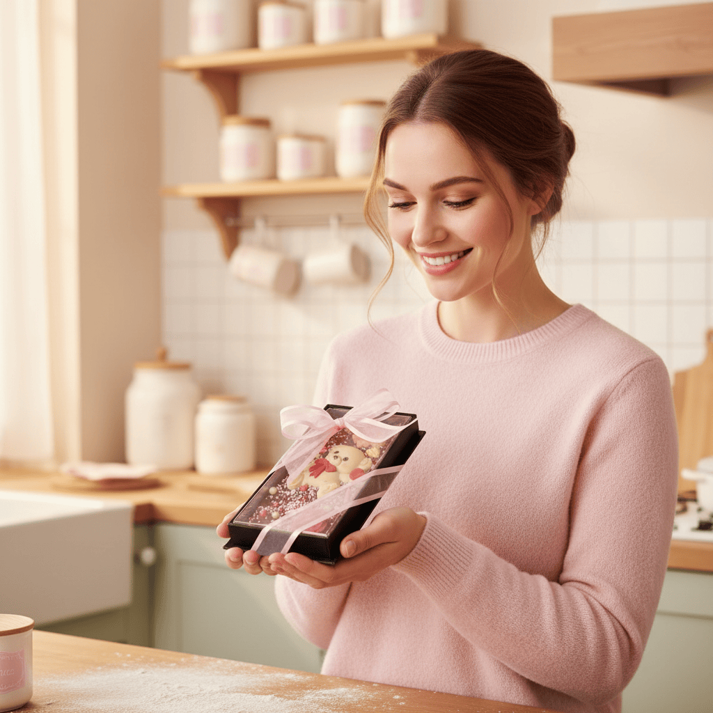 Milk chocolate love bear bar 120g 5407008478704 The Belgian Chocolate Makers