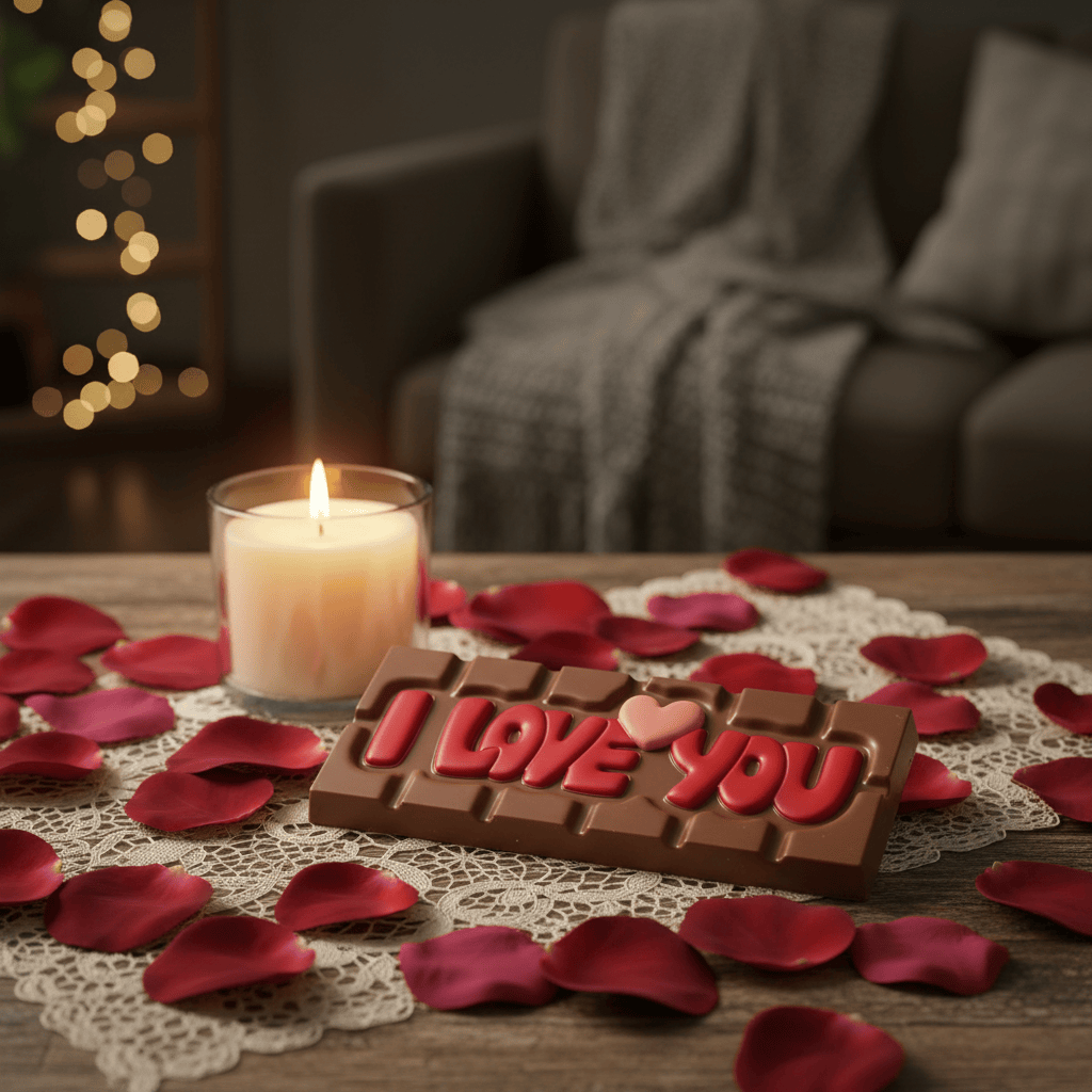 Milk chocolate messaging bar 45g