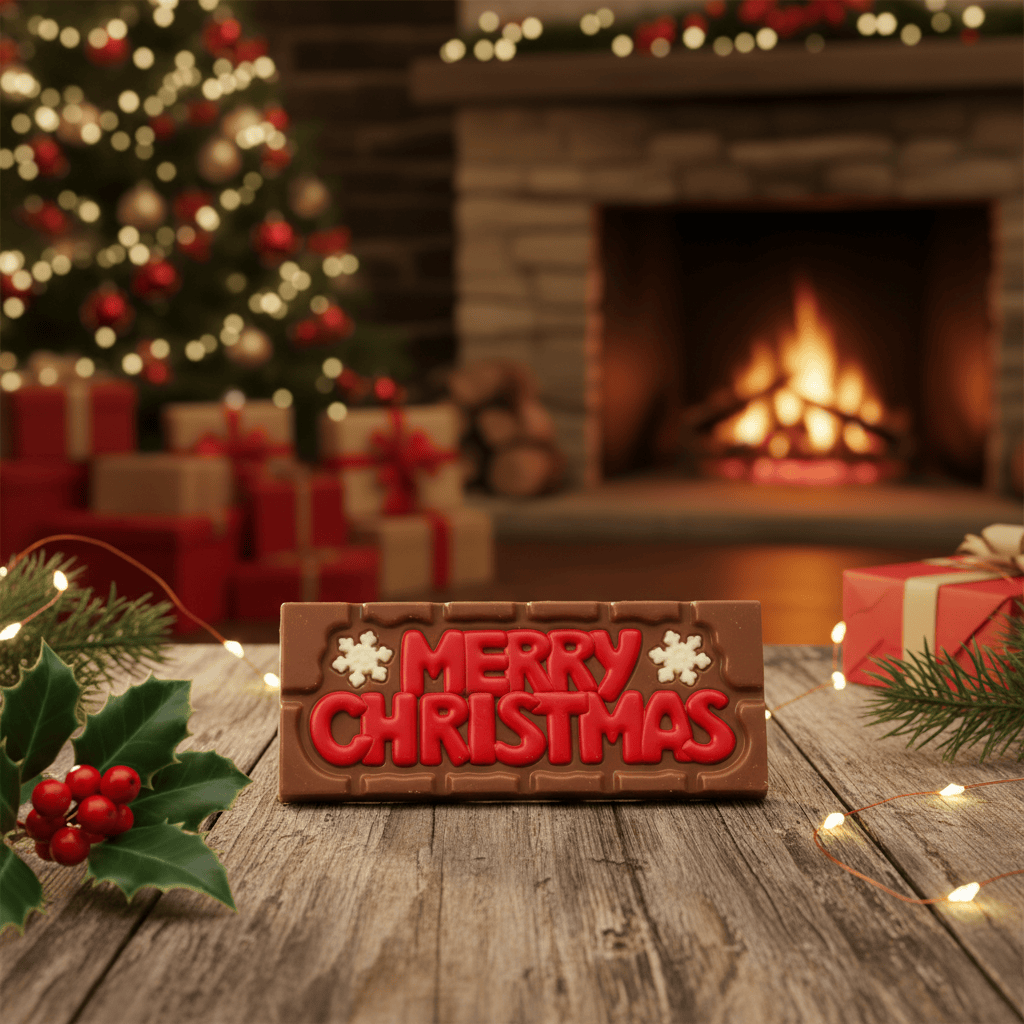 Milk chocolate messaging bar 45g